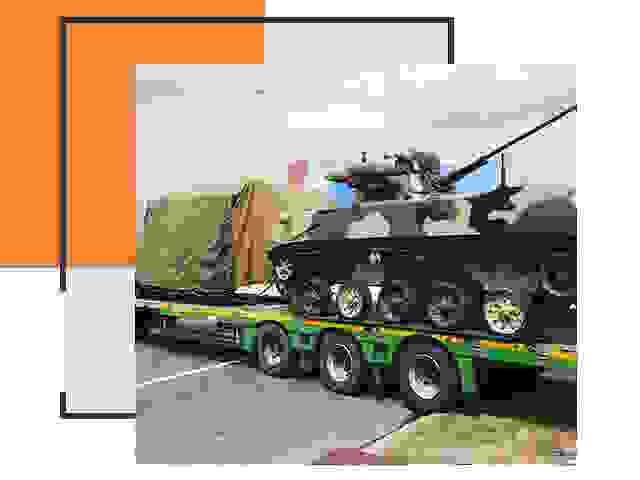 Перевозка военной техники в Печоре